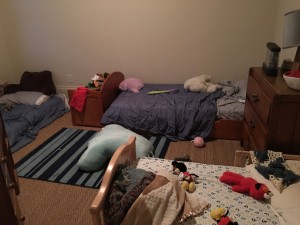 Boys' room - we have put up their bunk beds since this pic was taken