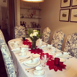 Christmas Eve table